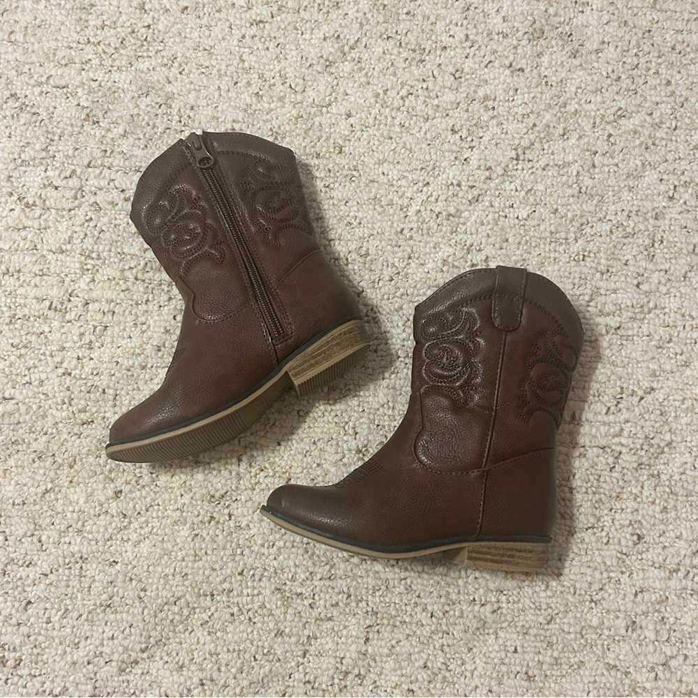 Cat & Jack Brown Kids Boots